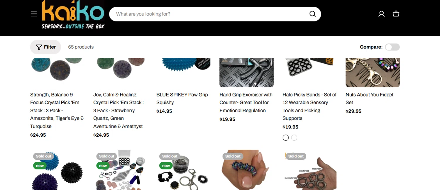 Kaiko Fidgets discount code screenshot showing code GFRQRBLN applied at Kaiko Fidgets checkout page. Uploaded by SimplyCodes community member ashe1986 on Nov 7, 2025