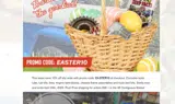 EASTER10 coupon verification screenshot
