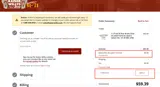 THANKS10 coupon verification screenshot