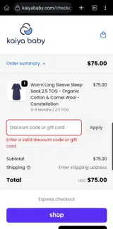 Happybrandday coupon verification screenshot