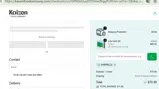 Kaizen Food Company coupon verification screenshot