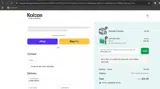 Kaizen Food Company coupon verification screenshot