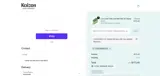 Kaizen Food Company coupon verification screenshot