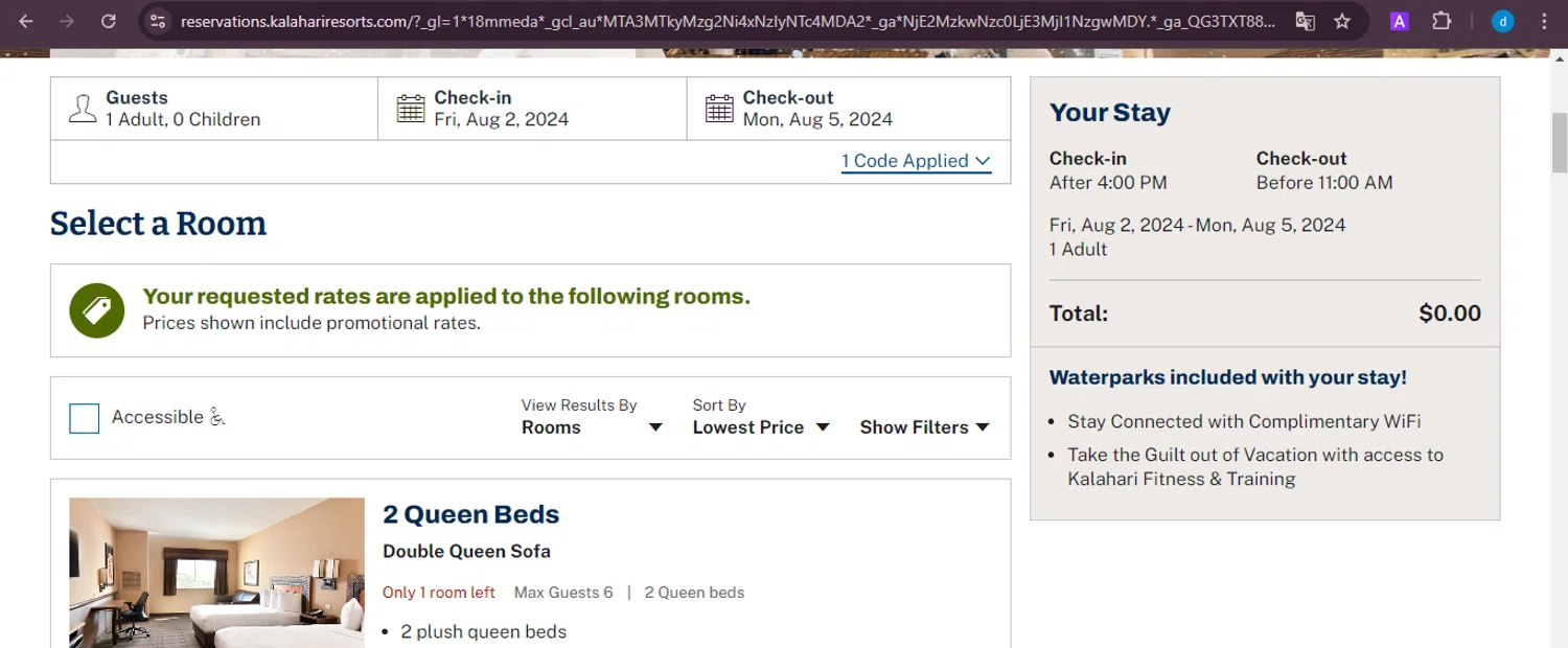 Kalahari Resorts Coupons 10 Off December 2024