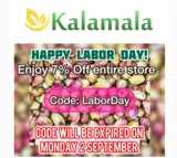 Kalamala coupon verification screenshot