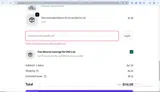 Kali Rose Boutique coupon verification screenshot