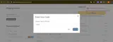 Kali Rose Boutique coupon verification screenshot