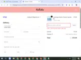 Kallistia coupon verification screenshot