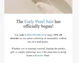 Kamoka Pearls coupon verification screenshot