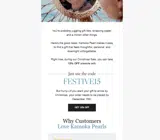 Kamoka Pearls coupon verification screenshot