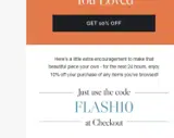 Kamoka Pearls coupon verification screenshot