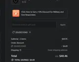 2Dudes1Dad coupon verification screenshot