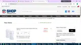 Kansas City Chiefs coupon verification screenshot