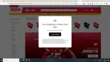 Kansas City Chiefs coupon verification screenshot