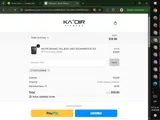Ka'oir Fitness coupon verification screenshot