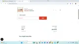 Welcome10 coupon verification screenshot