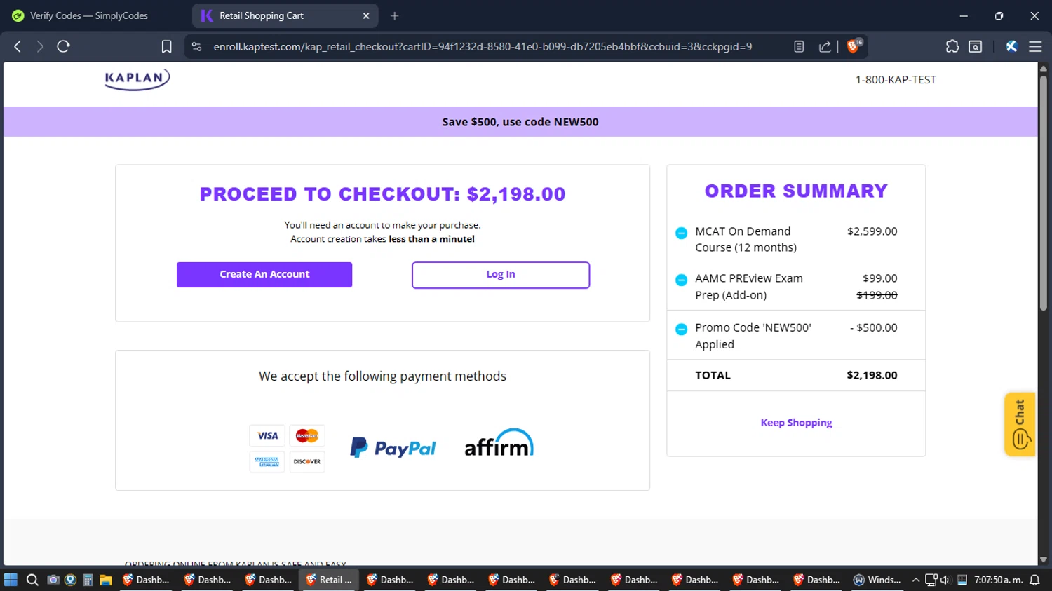 Kaplan Promo Codes - 20% Off (3 Verified) Apr 2026