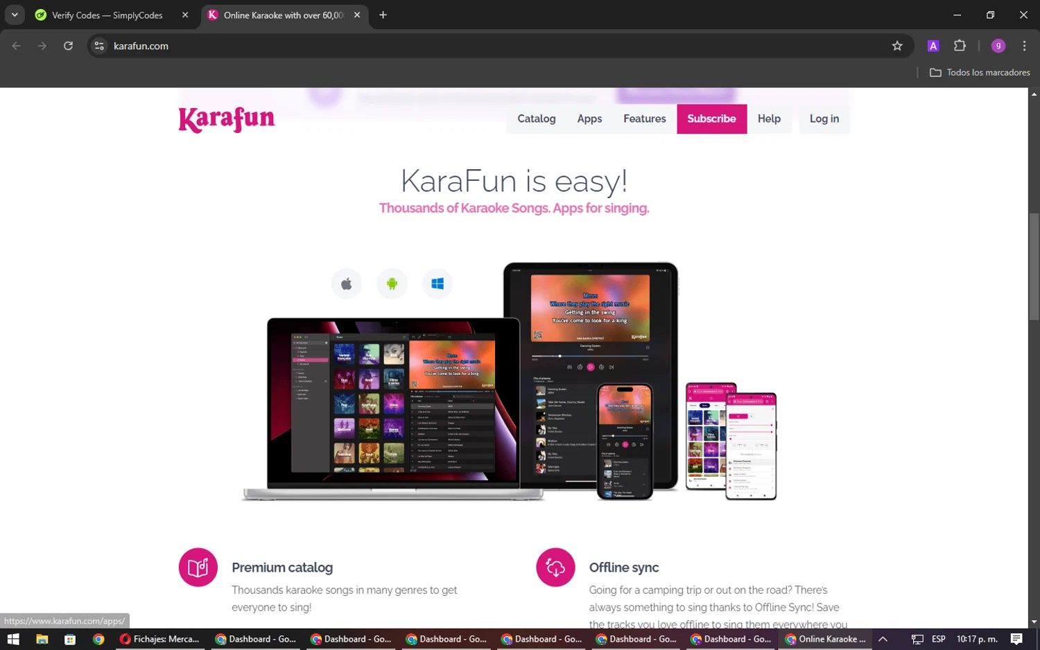 where to use KaraFun promo code box