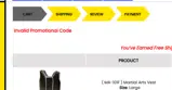 sparring coupon verification screenshot