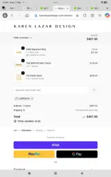 Larissa10 coupon verification screenshot