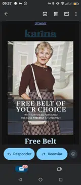 FREEBELT coupon verification screenshot