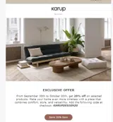 KARUPDESIGN20 coupon verification screenshot