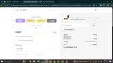 WELCOME10 coupon verification screenshot
