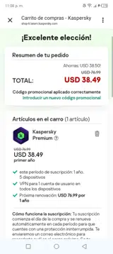 CHANTYPC coupon verification screenshot