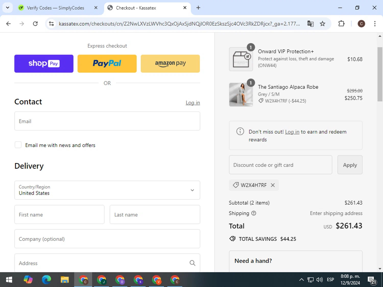 how to use Kassatex coupons