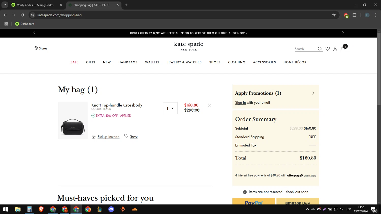 how to use Kate Spade coupons