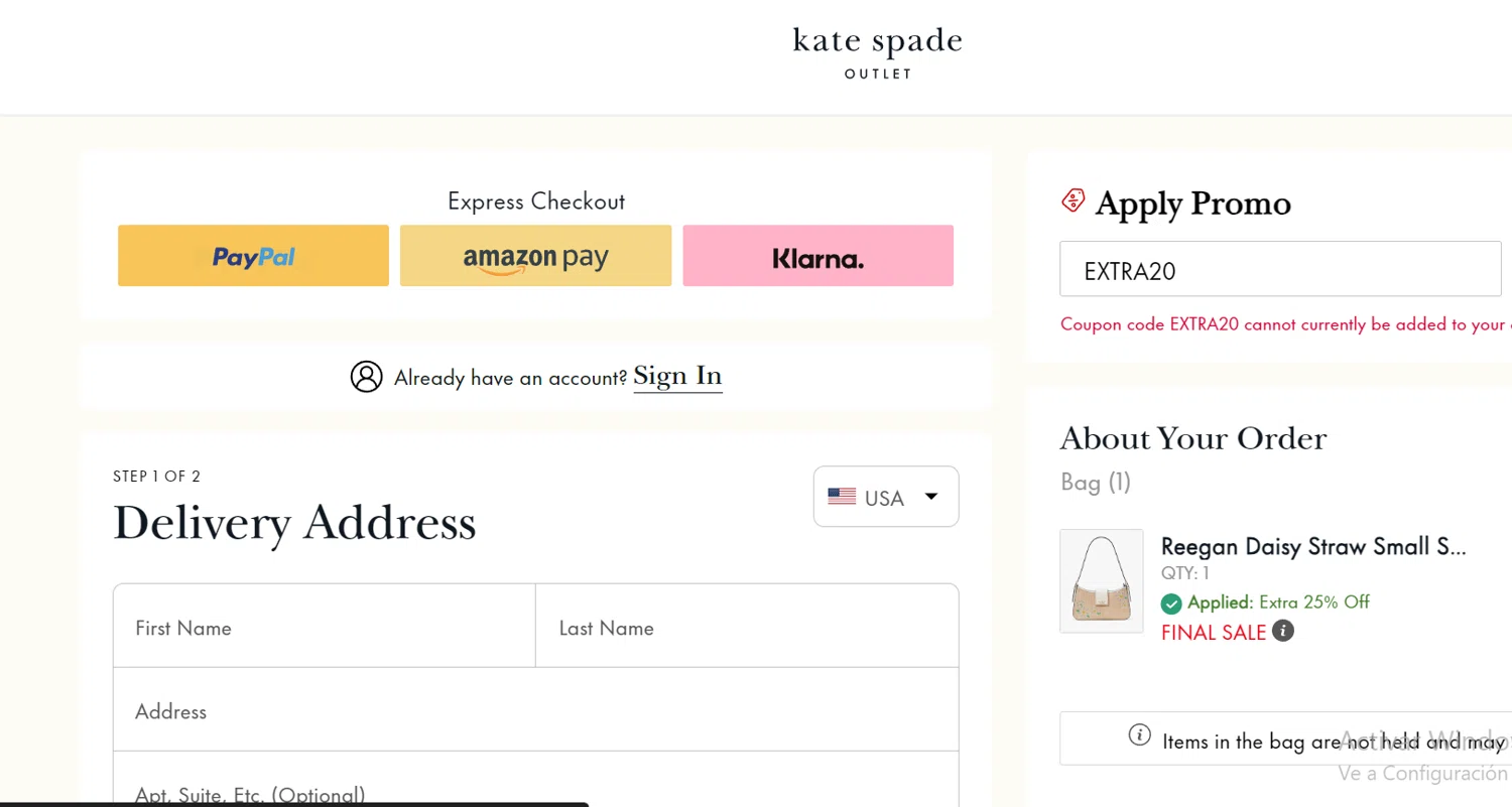 Kate Spade Outlet Promo Codes 27 Off June 2024