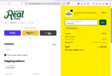 Kate's Real Food coupon verification screenshot