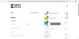 Kate's Real Food coupon verification screenshot