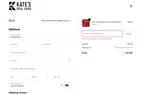 Kate's Real Food coupon verification screenshot