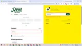 Kate's Real Food coupon verification screenshot