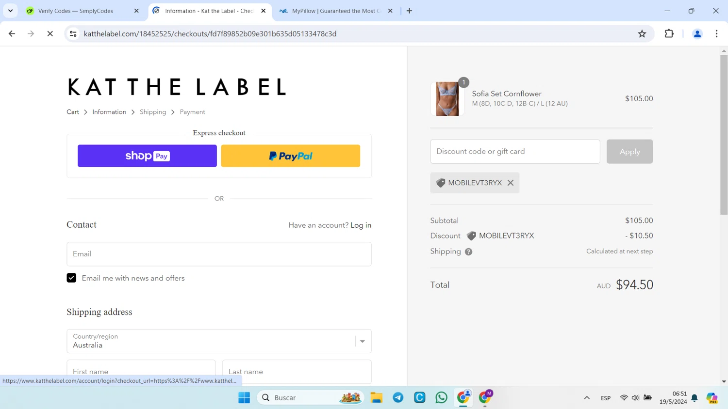 Kat The Label AU Promo Codes 10 Off May 2024