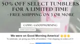 GOODMORNING coupon verification screenshot
