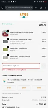 FLOOFS20 coupon verification screenshot