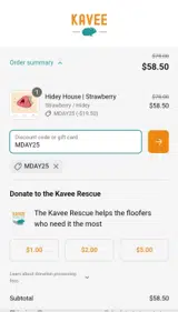 MDAY25 coupon verification screenshot