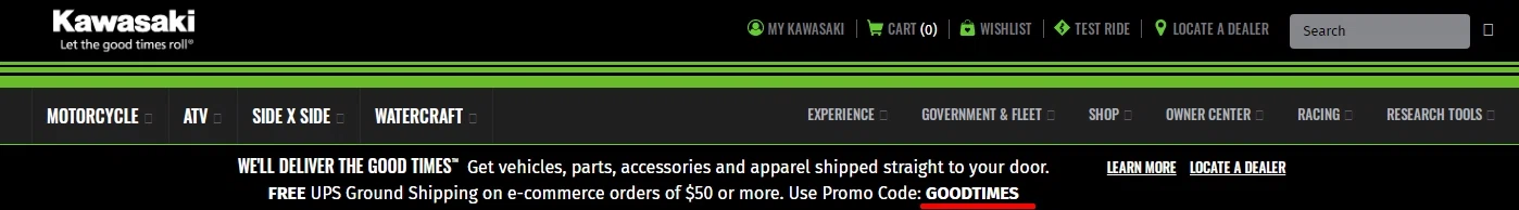where to use Killer Motorsports promo code box