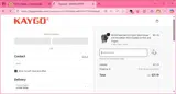 KAYGO coupon verification screenshot