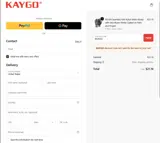 8KAYGO coupon verification screenshot
