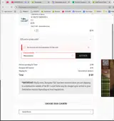 PREACCESS20 coupon verification screenshot