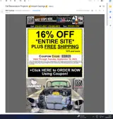 EB925 coupon verification screenshot