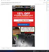 EB526A coupon verification screenshot