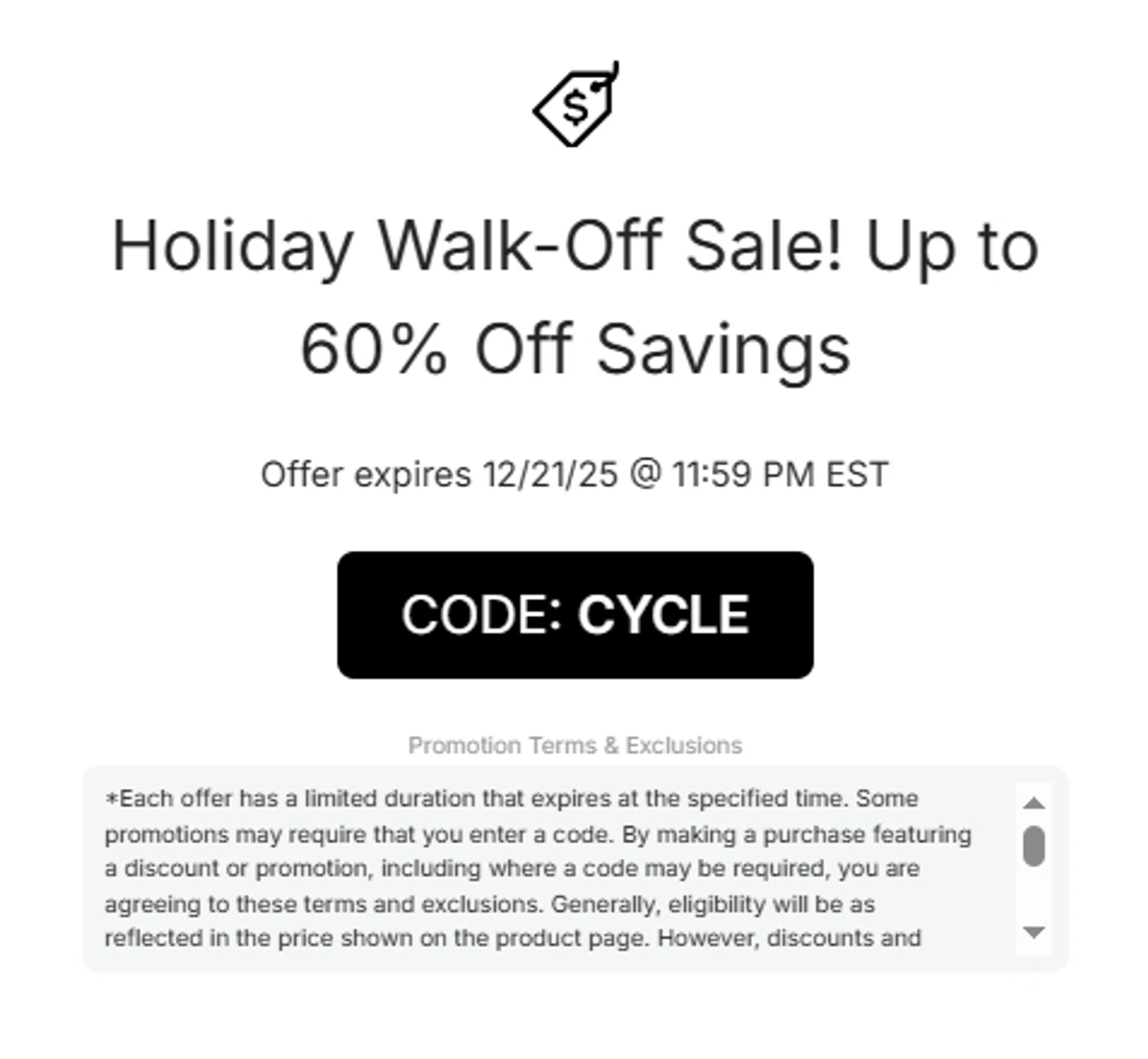 Kansas City Royals coupon code screenshot showing code CYCLE applied at Kansas City Royals checkout page. Uploaded by SimplyCodes community member DORIANGEL on Dec 19, 2025