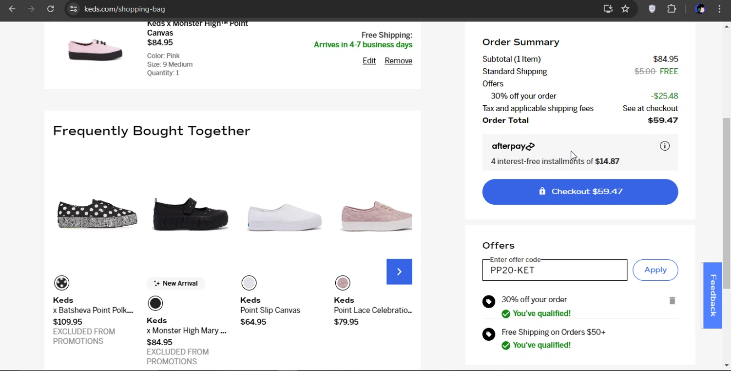 Keds Promo Codes 30 Off July 2024