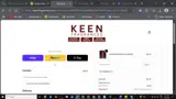 KEEN Fragrances coupon verification screenshot