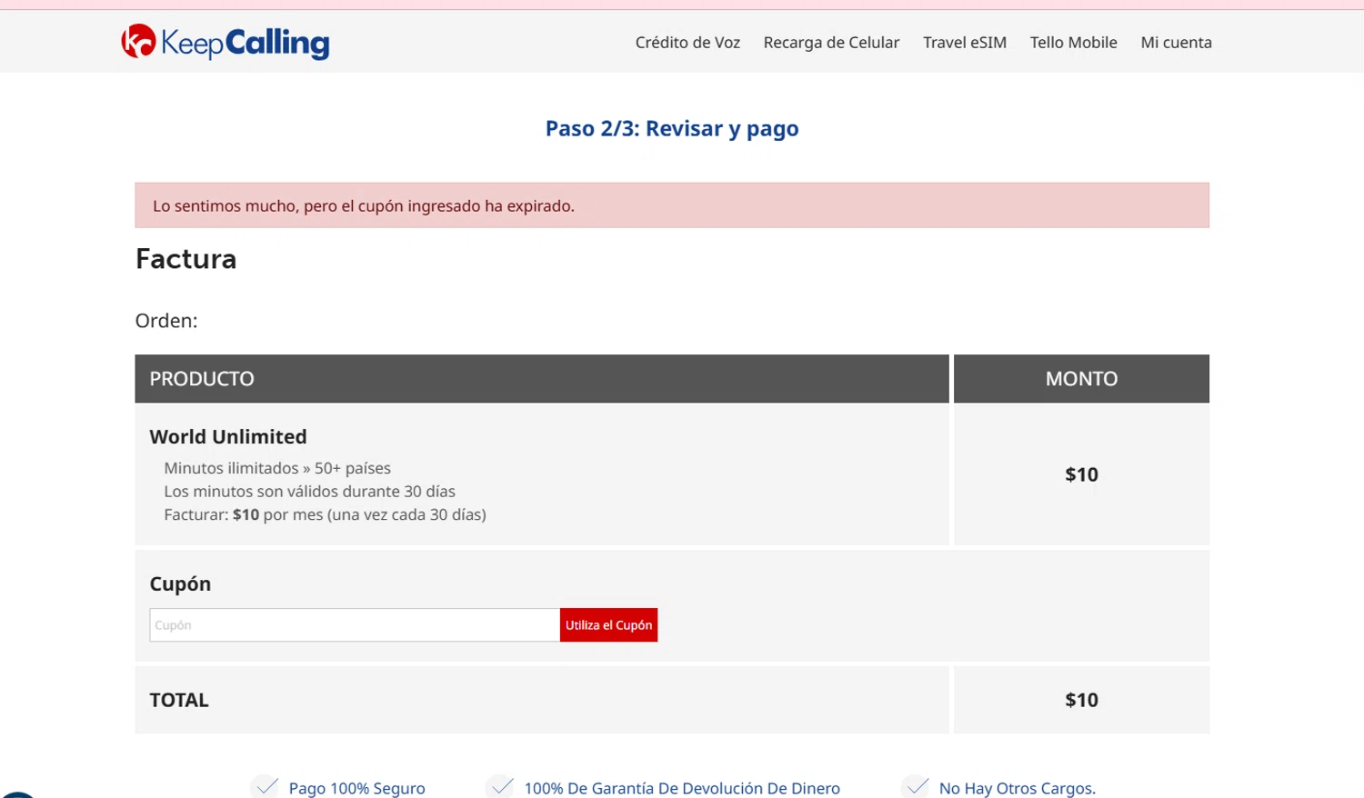 KeepCalling coupon code screenshot showing code GIVETHANKS applied at KeepCalling checkout page. Uploaded by SimplyCodes community member perrasimplera on Dec 26, 2025
