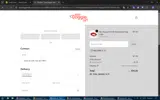 WELCOME10 coupon verification screenshot